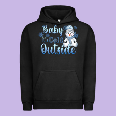 Baby It's Cold Outside Urban Hoodie Designed By Adodesignshop
