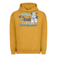 Pigment Peanut Butter baby it's cold outside Urban Hoodie - AdoDesignShop