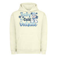 Pigment Pistachio baby it's cold outside Urban Hoodie - AdoDesignShop