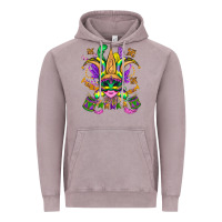 Vintage Zinc mardi gras mask Vintage Hoodie - OliviaCreatesArt