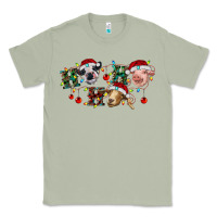 Matcha Hohoho Christmas Cows Classic Tee - RanaPortraitStore