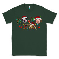 Sports Green Hohoho Christmas Cows Classic Tee - RanaPortraitStore