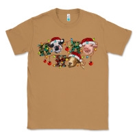 Toasted Coconut Hohoho Christmas Cows Classic Tee - RanaPortraitStore