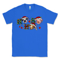 True Royal Hohoho Christmas Cows Classic Tee - RanaPortraitStore