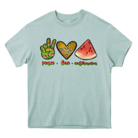Peace Love Watermelon Heavy Core Tee | Teevron