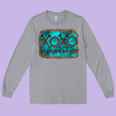 The Original Love Letter Easter Jesus Long Sleeve Tee Designed By Oliviacreatesart