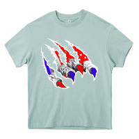 Arona American Flag Claw Heavy Core Tee - Bettercallsaul