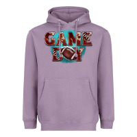 Lavender game day football Heavyweight Hoodie - BarkalooDesign