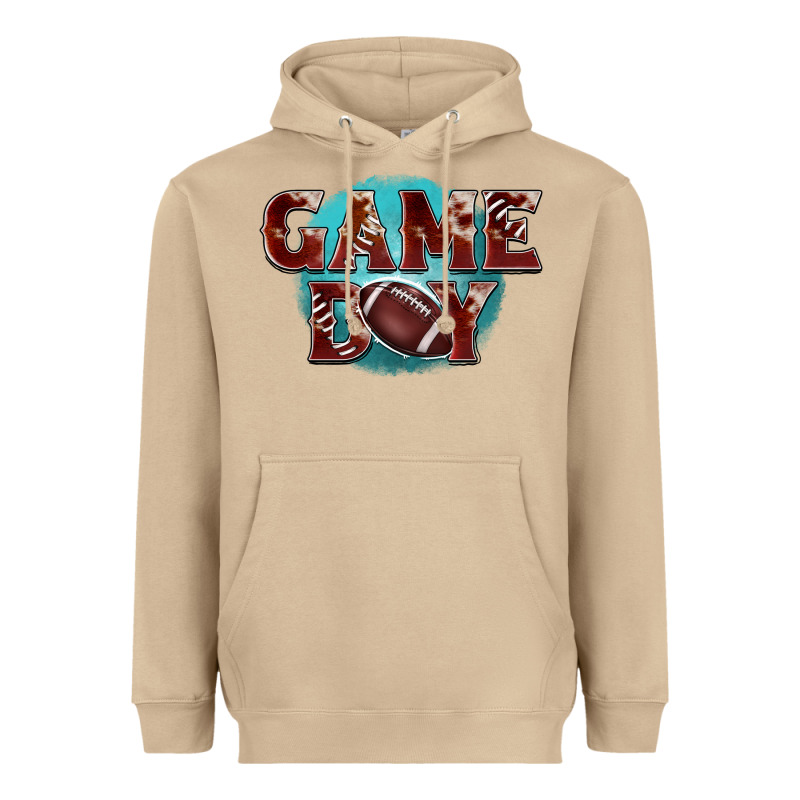 Game Day Football Heavyweight Hoodie by BarkalooDesign | Teevron