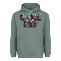 Sage game day football Heavyweight Hoodie - BarkalooDesign
