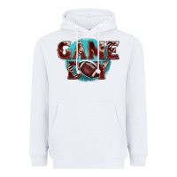 White game day football Heavyweight Hoodie - BarkalooDesign