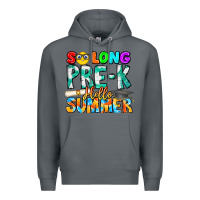 Rock So Long Pre K Hello Summer Premium Hoodie - CowhideDigitalArt