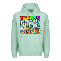Seafoam So Long Pre K Hello Summer Premium Hoodie - CowhideDigitalArt