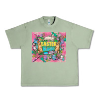 Oil Green Easter Nurse Easter Day tumbler Urban Heavy Tee - HowdyJamesFarm