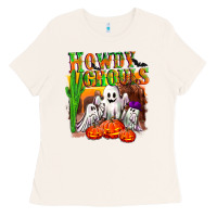 Bone Howdy ghouls Ladies Tee - NancyCooperArtShop