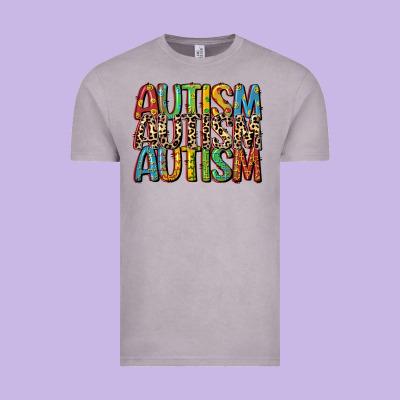 Western Autism Vintage Tee Designed By Cowgirlartshop