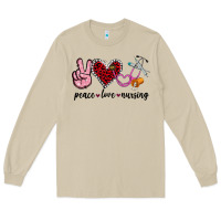 Mushroom peace love nursing Long Sleeve Tee - Jasminsmagicworld