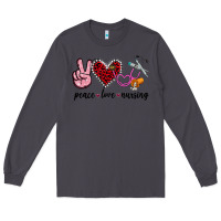 Smoke peace love nursing Long Sleeve Tee - Jasminsmagicworld