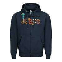 Navy y'all need jesus Zipper Hoodie - Artiststas