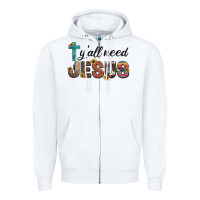 White y'all need jesus Zipper Hoodie - Artiststas