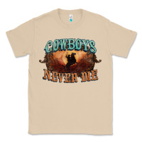 Mushroom Cowboys never die Classic Tee - HowdyJamesFarm
