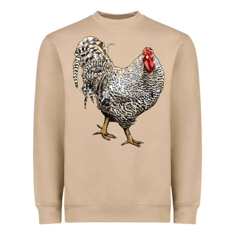 Dominique Rooster Heavyweight Sweatshirt by LillyAllenDesigns | Teevron