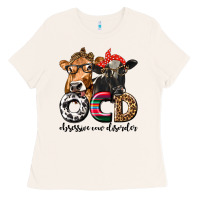 Bone OCD Obsessive Cow Disorder Ladies Tee - texasbilliewilder