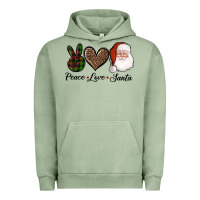 Pigment Oil Green peace love eagles royal blue Urban Hoodie - AdoDesignShop