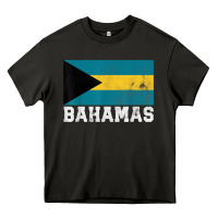Asphalt Bahamas Flag Country Men Women Kids Christmas Gift Family Heavy Core Tee - longCreatives