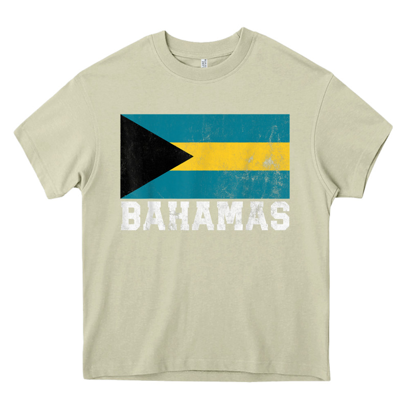 Bahamas Flag Country Men Women Kids Christmas Gift Family Heavy Core Tee by longCreatives | Teevron