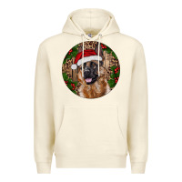 Sandshell German Shepherd Christmas Premium Hoodie - RanaPortraitStore