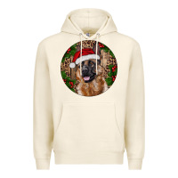 Tofu German Shepherd Christmas Premium Hoodie - RanaPortraitStore