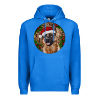 True Royal German Shepherd Christmas Premium Hoodie - RanaPortraitStore