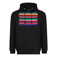 Black serape Heavyweight Hoodie - BarkalooDesign