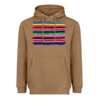 Toasted Coconut serape Heavyweight Hoodie - BarkalooDesign