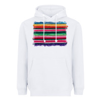 White serape Heavyweight Hoodie - BarkalooDesign