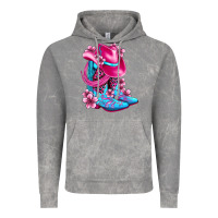 Cloud Rock valentine cowboy boots and hat olivia Vintage Hoodie - OliviaCreatesArt