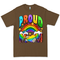 Cacao Proud Mom Premium Tee - NancyCooperArtShop
