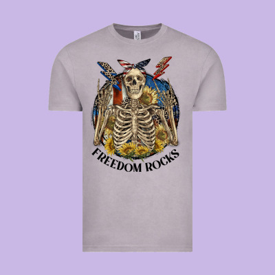 Freedom Rocks Vintage Tee Designed By Cowgirlartshop