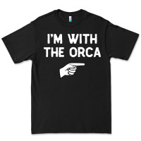 Black im with the orca costume halloween matching party Premium Tee - longCreatives
