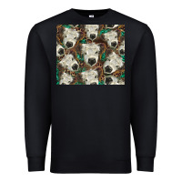 Black white Scottish calf Premium Sweatshirt - BarkalooDesign