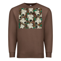 Chestnut white Scottish calf Premium Sweatshirt - BarkalooDesign
