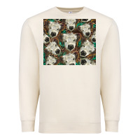 Sandshell white Scottish calf Premium Sweatshirt - BarkalooDesign