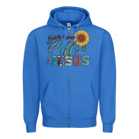 True Royal give me coffee and jesus Zipper Hoodie - Artiststas