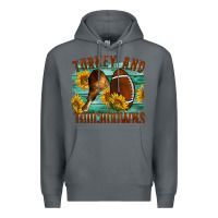 Rock Turkey And Touchdowns Premium Hoodie - LillyAllenDesigns