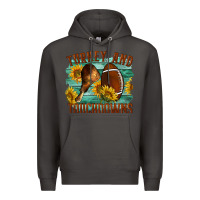 Smoke Turkey And Touchdowns Premium Hoodie - LillyAllenDesigns