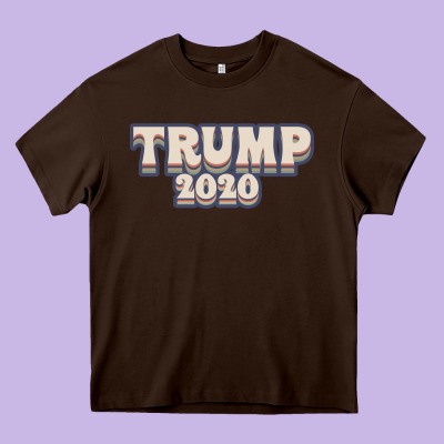 Trump 2020 Heavy Core Tee Designed By Bettercallsaul