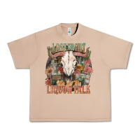 Burro Last night we let the liquor talk Urban Heavy Tee - HowdyJamesFarm