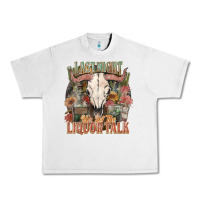 Lunar Rock Last night we let the liquor talk Urban Heavy Tee - HowdyJamesFarm