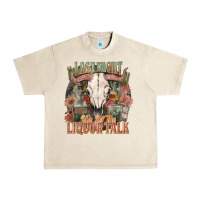 Sandshell Last night we let the liquor talk Urban Heavy Tee - HowdyJamesFarm